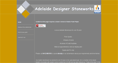 Desktop Screenshot of adelaidedesignerstoneworks.com